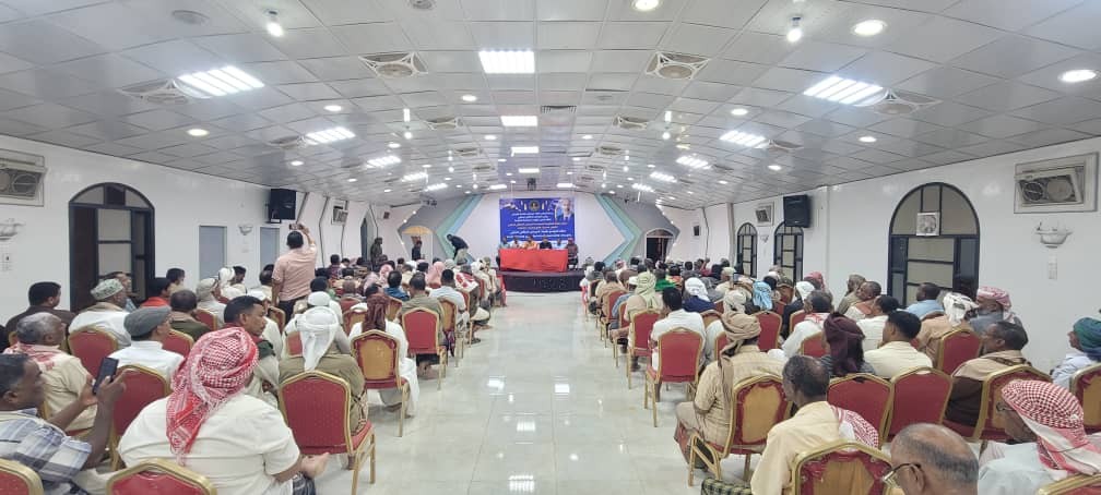 تنفيذية انتقالي وادي حضرموت تعقد لقاءً موسعًا وتؤكد الثبات على مشروع استعادة الدولة الجنوبية تنفيذية انتقالي وادي حضرموت تعقد لقاءً موسعًا وتؤكد الثبات على مشروع استعادة الدولة الجنوبية