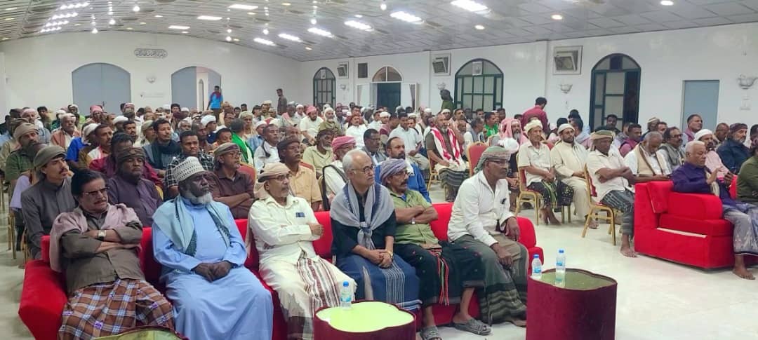 تنفيذية انتقالي وادي حضرموت تعقد لقاءً موسعًا وتؤكد الثبات على مشروع استعادة الدولة الجنوبية تنفيذية انتقالي وادي حضرموت تعقد لقاءً موسعًا وتؤكد الثبات على مشروع استعادة الدولة الجنوبية