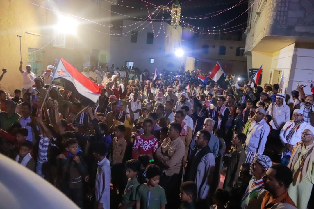 برعاية الرئيس الزُبيدي.. انتقالي حورة ووادي العين يقيم أمسية رمضانية ومأدبة إفطار جماعي برعاية الرئيس الزُبيدي.. انتقالي حورة ووادي العين يقيم أمسية رمضانية ومأدبة إفطار جماعي