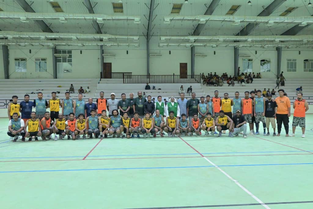 برعاية عضو مجلس القيادة الرئاسي محافظ محافظة حضرموت ووزير الشباب الرياضة ..وبتمويل من البرنامج السعودية لتنمية وإعمار اليمن .. انطلاق بطولة البرنامج السعودي لكرة السلة بفوزان لاتحاد حضرموت وسلام بالغرفة على الاتفاق والتعاون بالعقاد بحضرموت برعاية عضو مجلس القيادة الرئاسي محافظ محافظة حضرموت ووزير الشباب الرياضة ..وبتمويل من البرنامج السعودية لتنمية وإعمار اليمن .. انطلاق بطولة البرنامج السعودي لكرة السلة بفوزان لاتحاد حضرموت وسلام بالغرفة على الاتفاق والتعاون بالعقاد بحضرموت