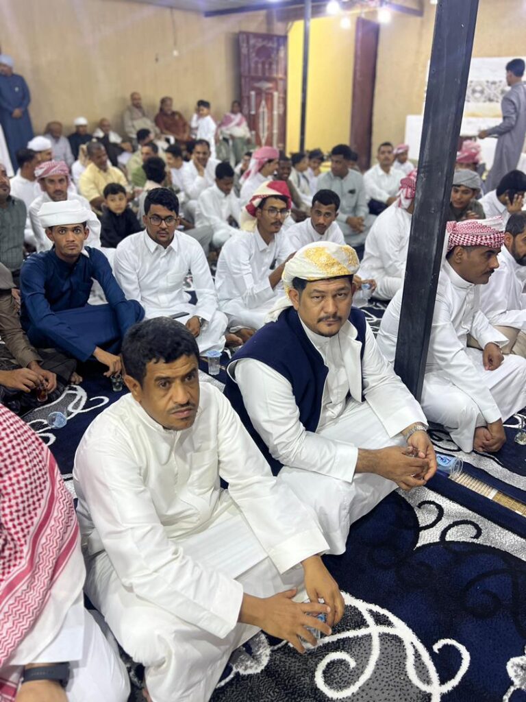 قبيلة آل باجري تقيم العواد الجماعي السابع عشر للقبيلة بمناسبة عيد الفطر المبارك في ضيافة مكتب آل حسن بن علي قبيلة آل باجري تقيم العواد الجماعي السابع عشر للقبيلة بمناسبة عيد الفطر المبارك في ضيافة مكتب آل حسن بن علي