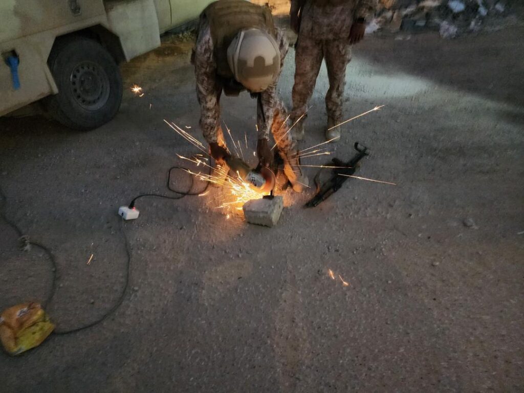 استمرار حملة منع السلاح لليوم الثاني على التوالي استمرار حملة منع السلاح لليوم الثاني على التوالي