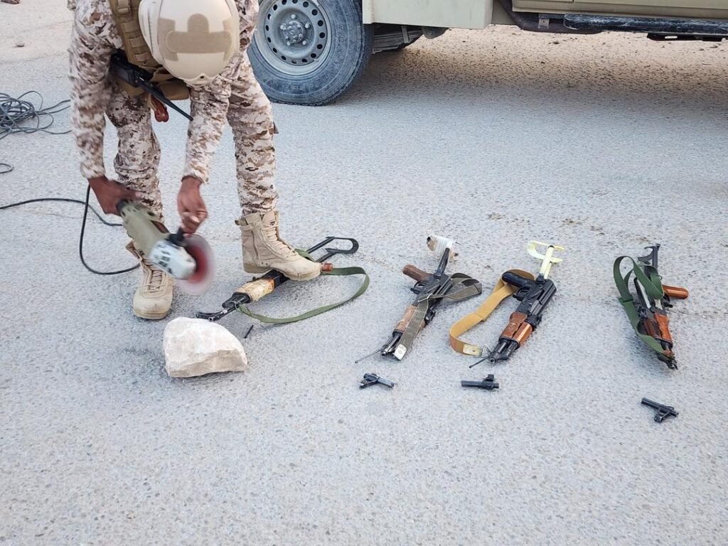 استمرار حملة منع السلاح لليوم الثاني على التوالي استمرار حملة منع السلاح لليوم الثاني على التوالي