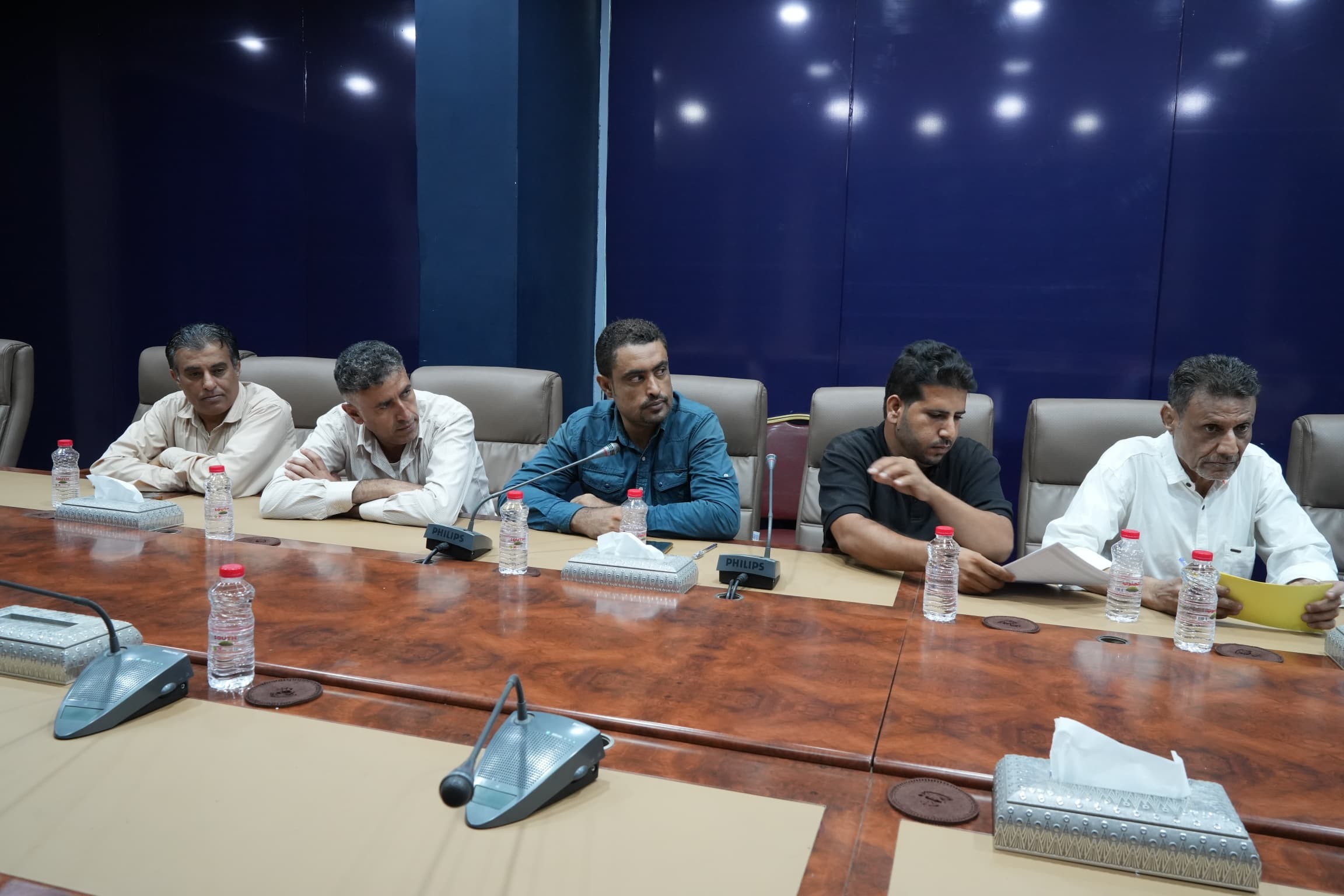 القائم بأعمال الأمين العام يعقد لقاء بهيئة الإعلام والثقافة لمناقشة خطة عملها المستقبلية القائم بأعمال الأمين العام يعقد لقاء بهيئة الإعلام والثقافة لمناقشة خطة عملها المستقبلية