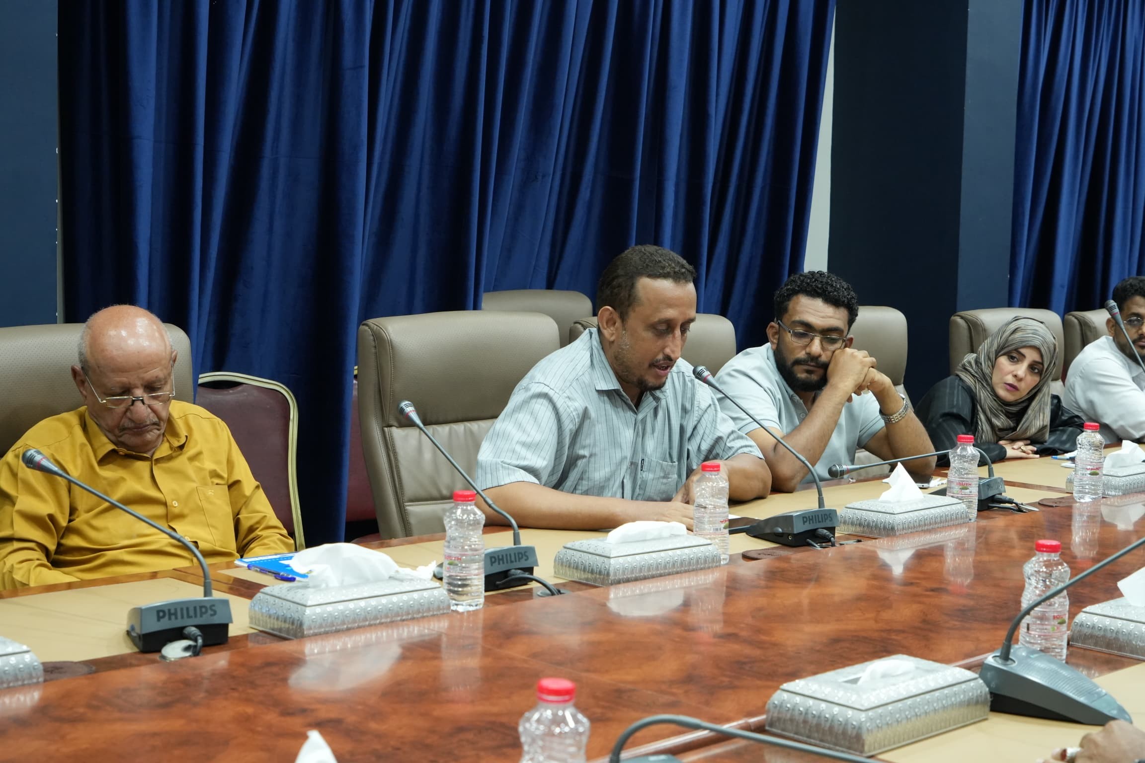 القائم بأعمال الأمين العام يعقد لقاء بهيئة الإعلام والثقافة لمناقشة خطة عملها المستقبلية القائم بأعمال الأمين العام يعقد لقاء بهيئة الإعلام والثقافة لمناقشة خطة عملها المستقبلية