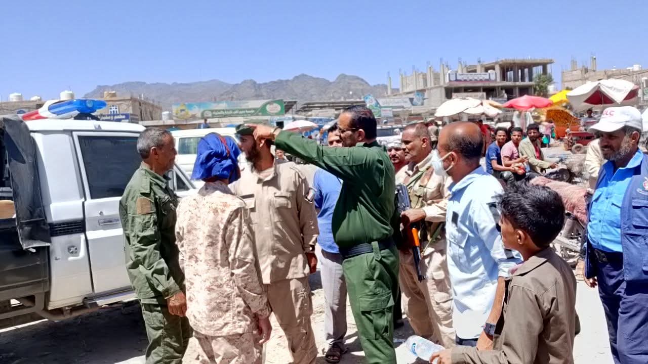 الضالع.. حملـة واسعـة لإزالة العشوائيـات وتنظيـم الحركـة المروريـة فـي سنـاح "وقعطبـة الضالع.. حملـة واسعـة لإزالة العشوائيـات وتنظيـم الحركـة المروريـة فـي سنـاح "وقعطبـة