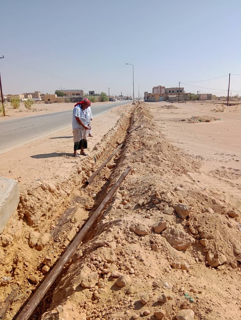 مدير عام رماه يدشن مشروع مد أنبوب مياه جديد وتحسين الشبكة القديمة بالمديرية "شاهد الصور" مدير عام رماه يدشن مشروع مد أنبوب مياه جديد وتحسين الشبكة القديمة بالمديرية "شاهد الصور"