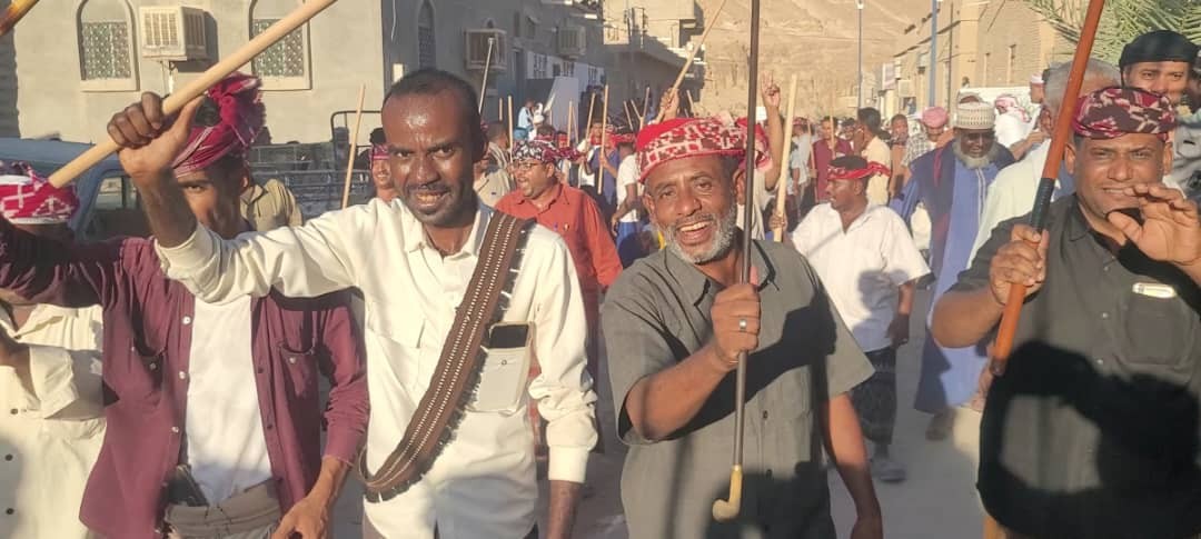 انتقالي وادي وصحراء حضرموت يشارك في المطلع السنوي لحافة قسم بمدينة تريم انتقالي وادي وصحراء حضرموت يشارك في المطلع السنوي لحافة قسم بمدينة تريم