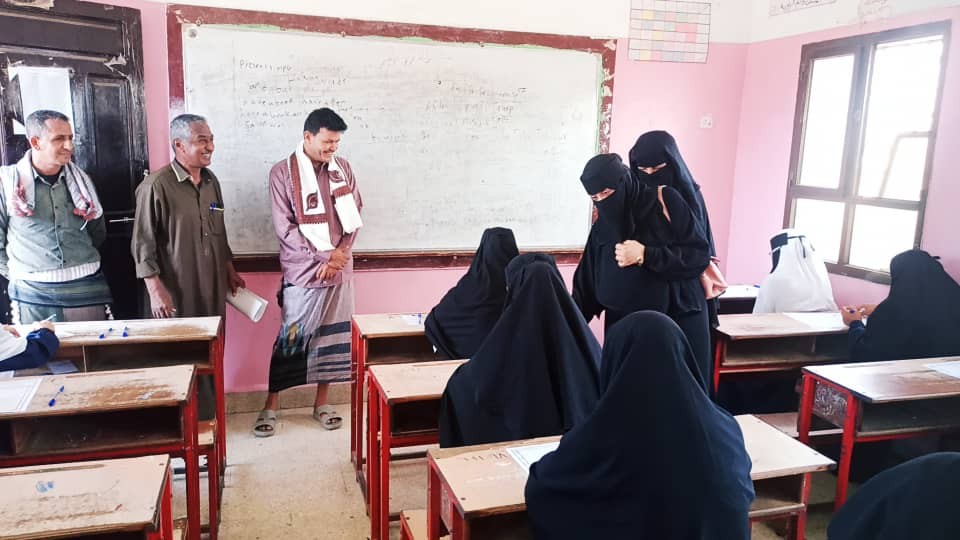 انتقالي أبين يتفقد سير امتحانات الثانوية العامة في منطقة شقرة الساحلية انتقالي أبين يتفقد سير امتحانات الثانوية العامة في منطقة شقرة الساحلية