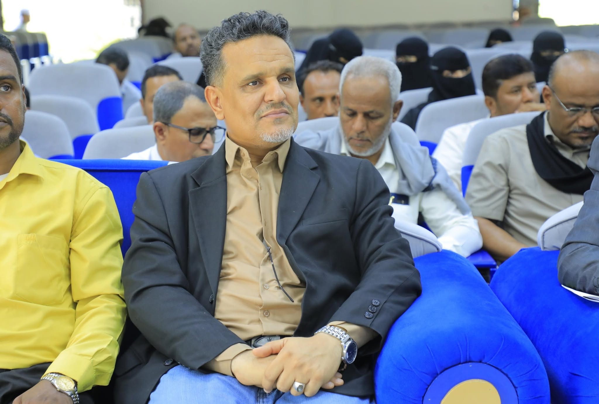 الوكيل باربّاع يشهد الندوة العلمية الخامسة للتربية العملية بكلية البنات بجامعة سيئون ويدشّن امتحانات المفاضلة للمتقدمين لكلية الطب والعلوم الصحية للعا الوكيل باربّاع يشهد الندوة العلمية الخامسة للتربية العملية بكلية البنات بجامعة سيئون ويدشّن امتحانات المفاضلة للمتقدمين لكلية الطب والعلوم الصحية للعا