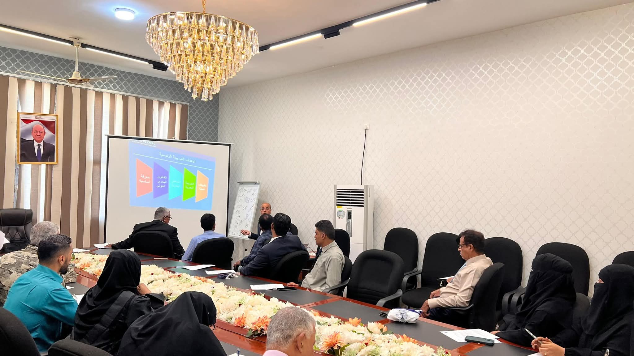 تدشين دورة تدريبية متخصصة في القانون الدولي البحري - تدشين دورة تدريبية متخصصة في القانون الدولي البحري -