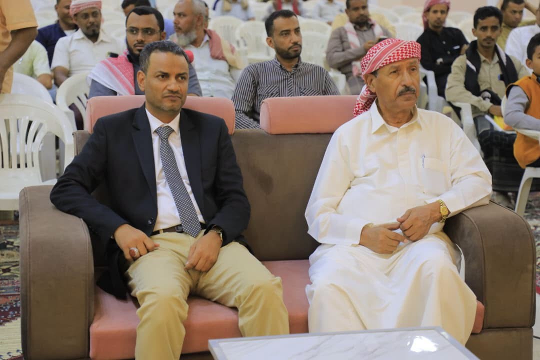 الوكيل بارباع يشهد الحفل التكريمي للموظف المثالي بفروع المؤسسة العامة للكهرباء بمنطقة وادي حضرموت ومحطات التوليد للعام 2025 الوكيل بارباع يشهد الحفل التكريمي للموظف المثالي بفروع المؤسسة العامة للكهرباء بمنطقة وادي حضرموت ومحطات التوليد للعام 2025
