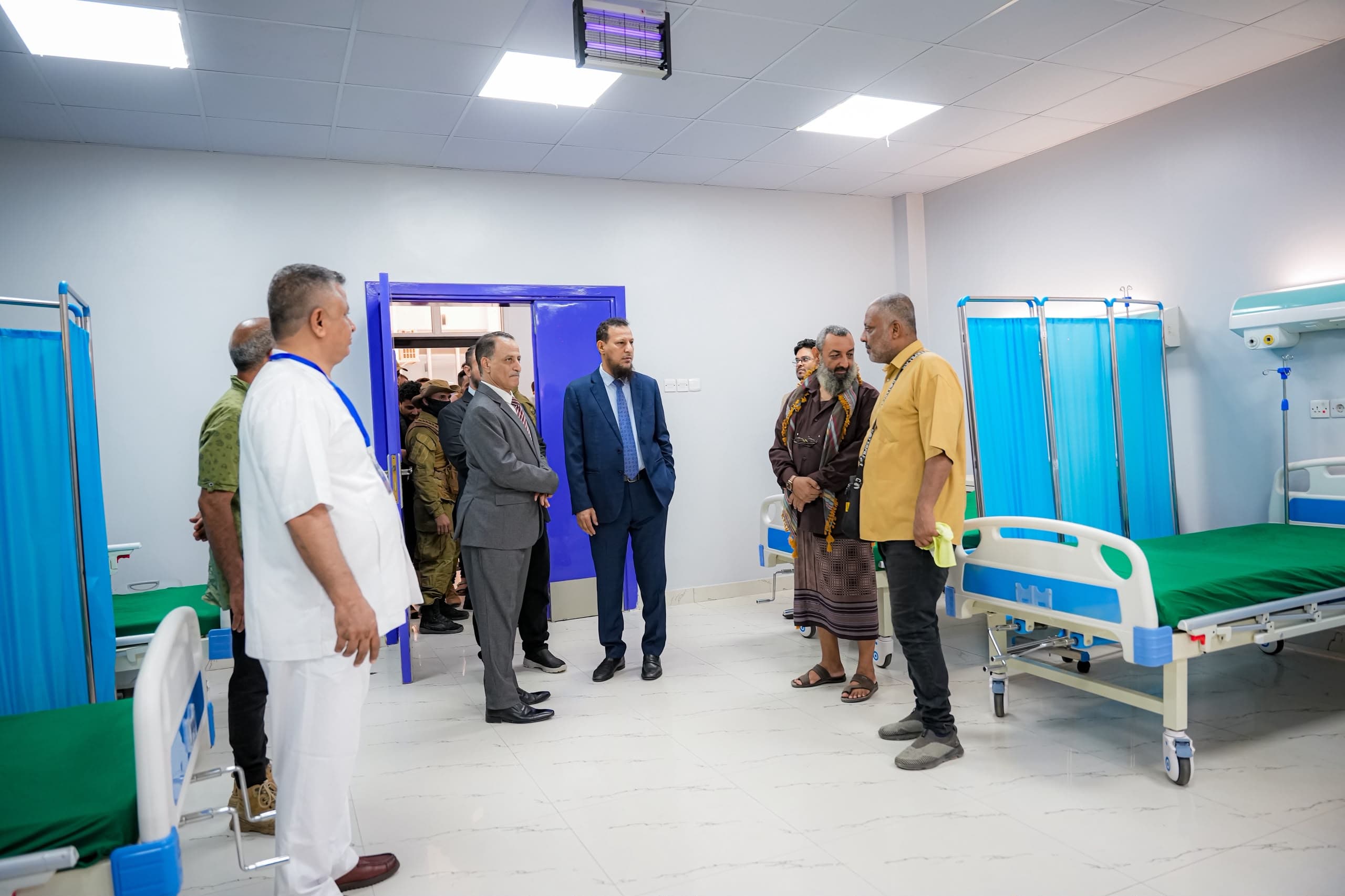 شيخ يفتتح المرحلة الثانية من مشروع تأهيل مستشفى المنصورة الجراحي ويأمر بانطلاق المرحلة الثالثة شيخ يفتتح المرحلة الثانية من مشروع تأهيل مستشفى المنصورة الجراحي ويأمر بانطلاق المرحلة الثالثة