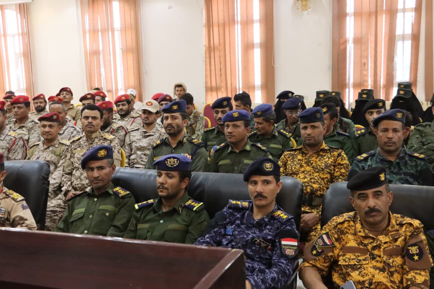 ريمة.. السلطة المحلية وقيادات الجيش والأمن تؤكد الجاهزية العالية وتدعو إلى توحيد الصفوف استعداداً لمعركة استعادة الدولة ريمة.. السلطة المحلية وقيادات الجيش والأمن تؤكد الجاهزية العالية وتدعو إلى توحيد الصفوف استعداداً لمعركة استعادة الدولة