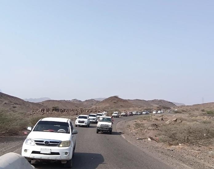 الحالمي يتقدم موكبًا مهيبًا لتشييع الشهيد عبدالرحيم مثنى صالح في ردفان الحالمي يتقدم موكبًا مهيبًا لتشييع الشهيد عبدالرحيم مثنى صالح في ردفان