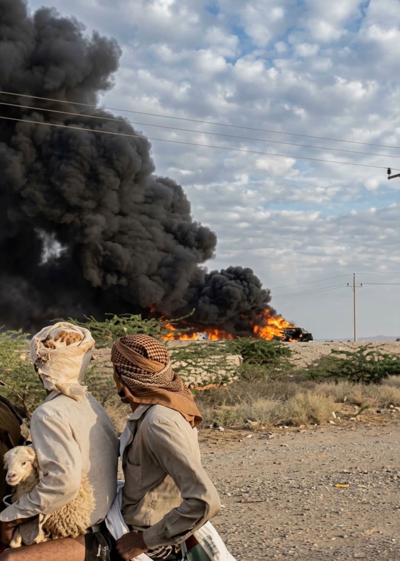 غارات للتحالف تستهدف مستودعات وقود في صنعاء والحديدة - غارات للتحالف تستهدف مستودعات وقود في صنعاء والحديدة -